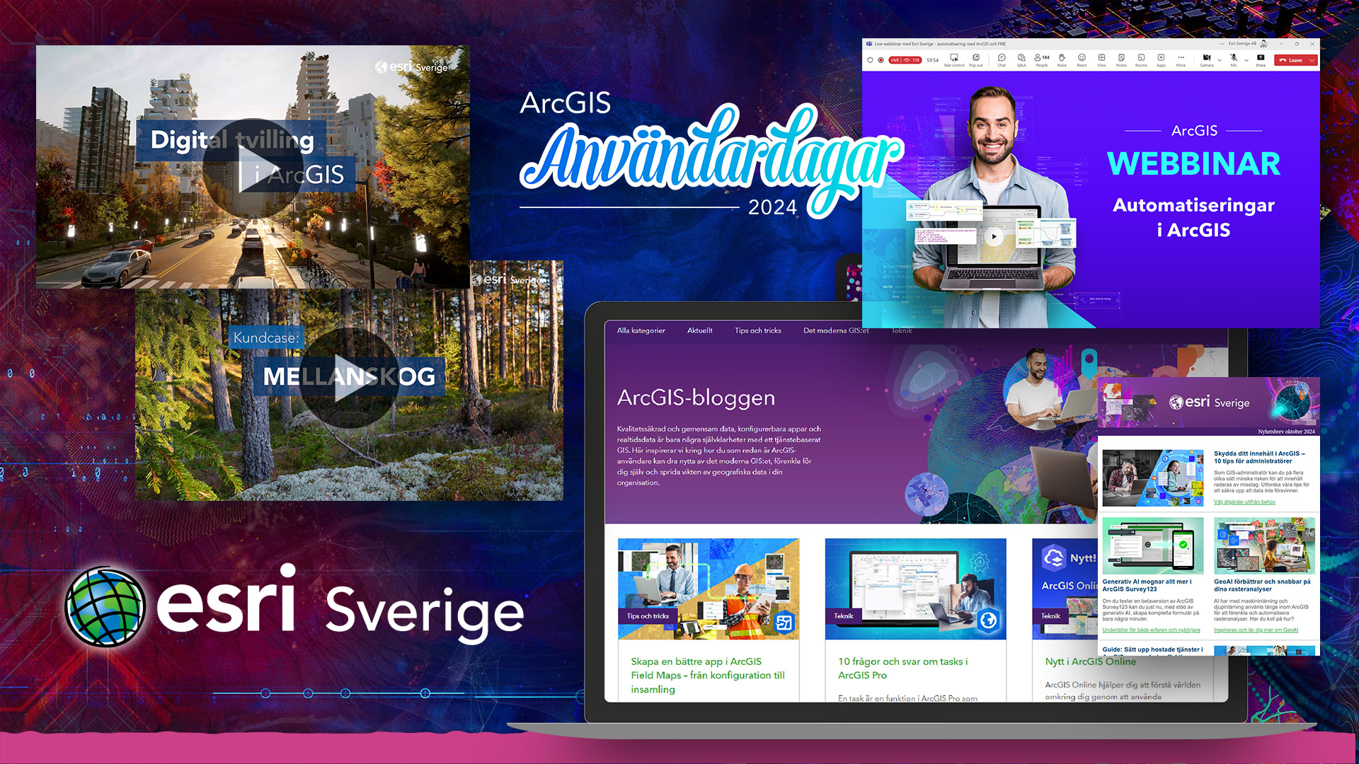 Kundintervju med marknadschefen på Esri Sverige om hur Vidderna kommunikation har stöttat marknadsarbetet.